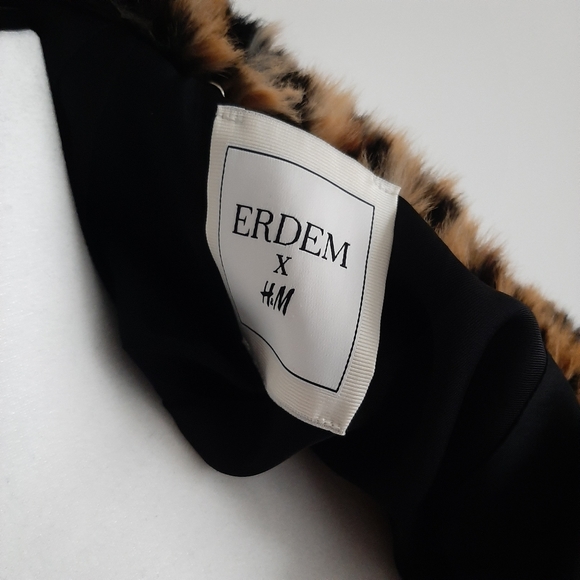 Erdem X H&M Faux Fur Coat - Picture 6 of 6